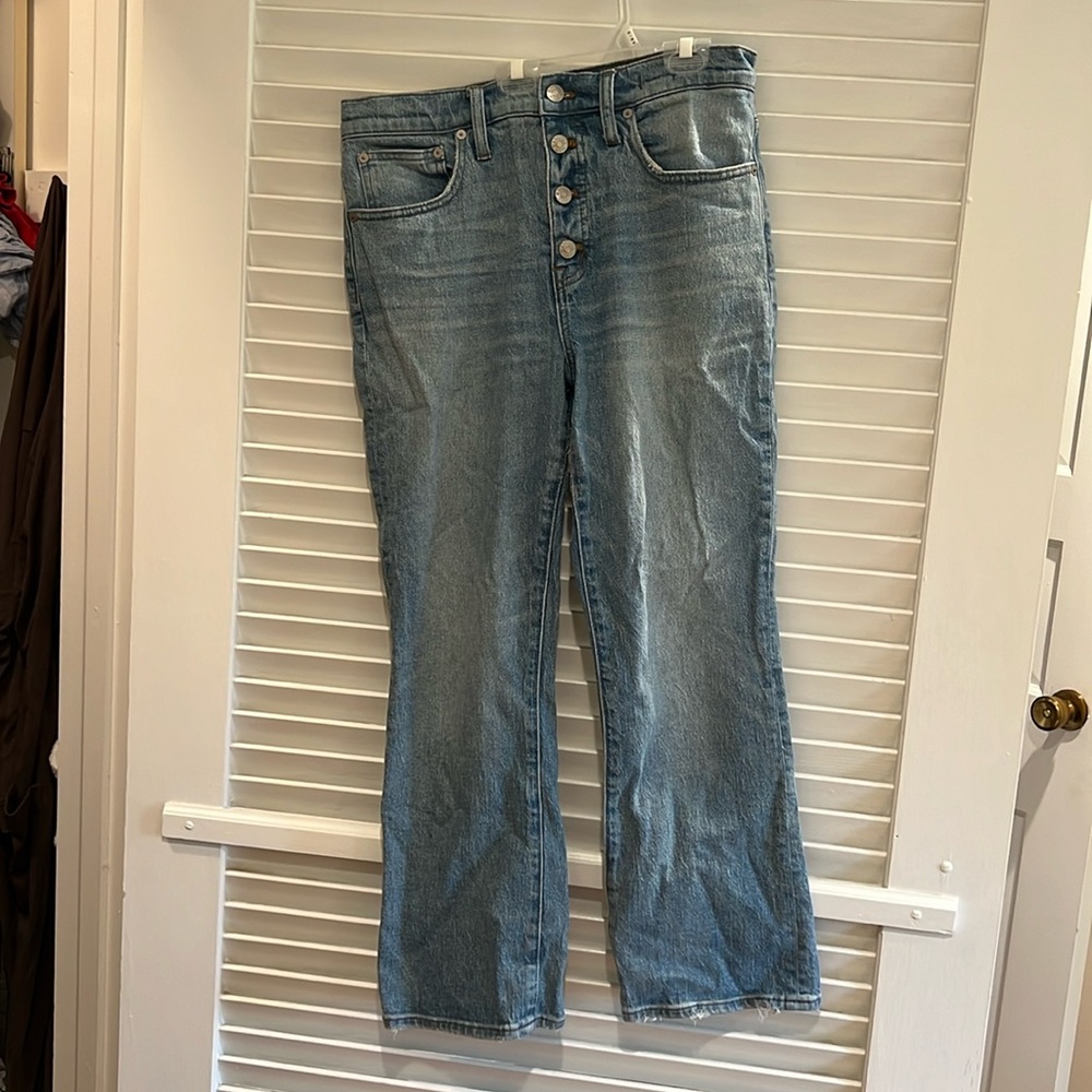 Madewell cali denim boot cut in light